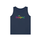 I AM Resilient - Unisex Heavy Cotton Tank Top Front Print