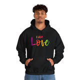 I AM Love - Unisex Heavy Blend™ Hooded Sweatshirt