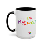 I AM Motivated - Accent Coffee Mug (11, 15oz)