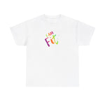 I AM Fit - Unisex Heavy Cotton Tee - Front Print