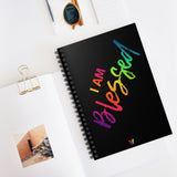 I AM Blessed - Spiral Notebook Ruled Line