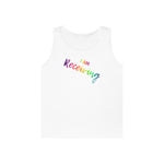 I AM Receiving - Unisex Heavy Cotton Tank Top Front Print