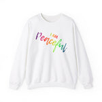 I AM Peaceful - Unisex Heavy Blend™ Crewneck Sweatshirt