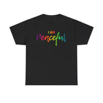 I AM Peaceful - Unisex Heavy Cotton Tee - Front Print