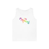 I AM Magical - Unisex Heavy Cotton Tank Top Front Print