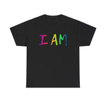 I AM - Unisex Heavy Cotton Tee - Front Print