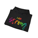 I AM Strong - Unisex Heavy Blend™ Hooded Sweatshirt