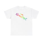 I AM Abundant - Unisex Heavy Cotton Tee - Front Print