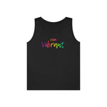 I AM Vibrant - Unisex Heavy Cotton Tank Top Front Print