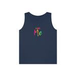 I AM Me - Unisex Heavy Cotton Tank Top Front Print