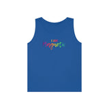 I AM Magnetic - Unisex Heavy Cotton Tank Top Front Print