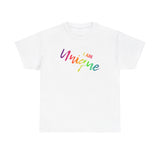 I AM Unique - Unisex Heavy Cotton Tee - Front Print