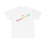 I AM Compassionate  - Unisex Heavy Cotton Tee - Front Print