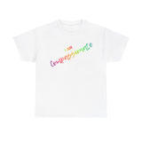 I AM Compassionate  - Unisex Heavy Cotton Tee - Front Print