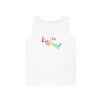 I AM Valued - Unisex Heavy Cotton Tank Top Front Print