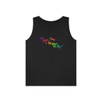 I AM Motivated - Unisex Heavy Cotton Tank Top Front Print