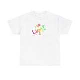 I AM Light - Unisex Heavy Cotton Tee - Front Print