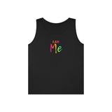 I AM Me - Unisex Heavy Cotton Tank Top Front Print