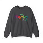 I AM Happy - Unisex Heavy Blend™ Crewneck Sweatshirt