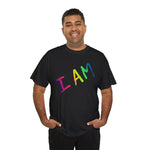 I AM - Unisex Heavy Cotton Tee - Front Print