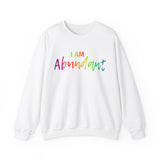 I AM Abundant - Unisex Heavy Blend™ Crewneck Sweatshirt