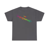 I AM Compassionate  - Unisex Heavy Cotton Tee - Front Print