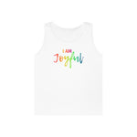 I AM Joyful - Unisex Heavy Cotton Tank Top Front Print