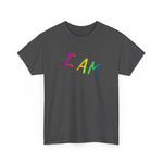 I AM - Unisex Heavy Cotton Tee - Front Print