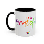 I AM Grateful - Accent Coffee Mug (11, 15oz)