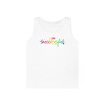 I AM Successful - Unisex Heavy Cotton Tank Top Front Print