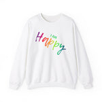 I AM Happy - Unisex Heavy Blend™ Crewneck Sweatshirt