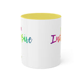 I AM Inclusive - Colorful Mugs, 11oz