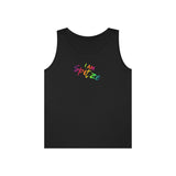 I AM Spitze - Unisex Heavy Cotton Tank Top Front Print