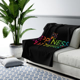 Happiness Matters Fleece Blanket