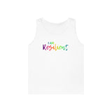 I AM Resilient - Unisex Heavy Cotton Tank Top Front Print