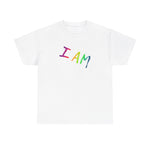 I AM - Unisex Heavy Cotton Tee - Front Print