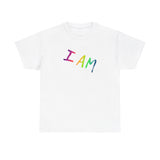 I AM - Unisex Heavy Cotton Tee - Front Print