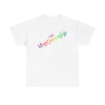 I AM Unstoppable - Unisex Heavy Cotton Tee - Front Print