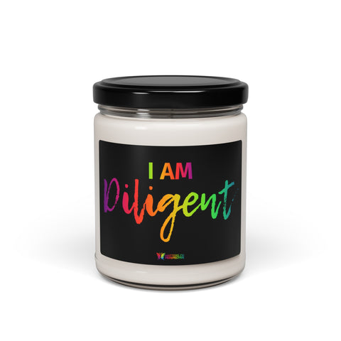 I AM Diligent - Scented Soy Candle, 9oz