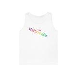 I AM Unstoppable - Unisex Heavy Cotton Tank Top Front Print