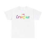 I AM Creative - Unisex Heavy Cotton Tee - Front Print