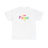 I AM Magic - Unisex Heavy Cotton Tee - Front Print