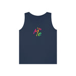 I AM Me - Unisex Heavy Cotton Tank Top Front Print