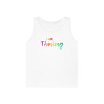 I AM Thinking - Unisex Heavy Cotton Tank Top Front Print