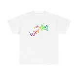 I AM Worthy - Unisex Heavy Cotton Tee - Front Print