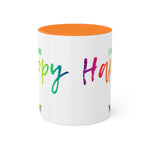 I AM Happy - Colorful Mugs, 11oz