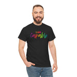 I AM Capable - Unisex Heavy Cotton Tee - Front Print