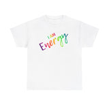 I AM Energy - Unisex Heavy Cotton Tee - Front Print