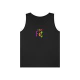 I AM Fit - Unisex Heavy Cotton Tank Top Front Print