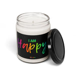 I AM Happy - Scented Soy Candle, 9oz